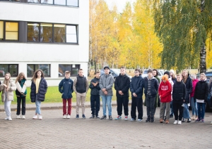 Atklāts mākslinieces Ances Eikenas sienas gleznojums uz Ādažu Sporta centra sienas