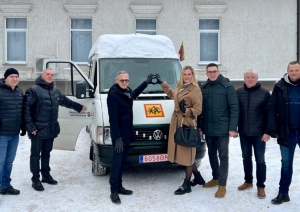 Novada bērnudārzu audzēkņu dāvanas jau nokļuvušas Lietuvā un uzsākušas ceļu uz Slobožanskas sadraudzības bērnudārziem Ukrainā