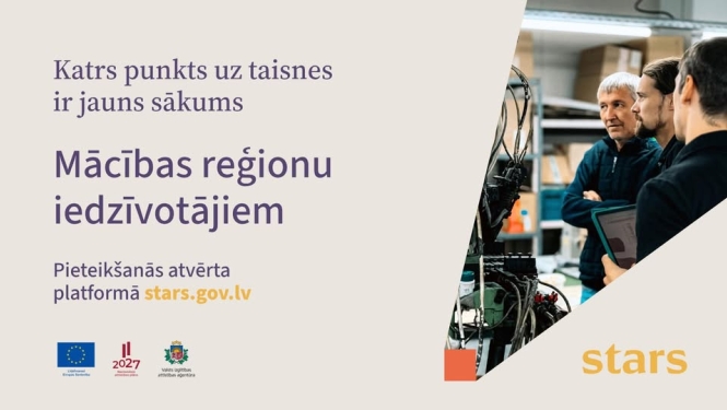 Mācības reģionu iedzīvotājiem - Stars.gov.lv