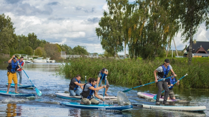 Piestātnes svētki - SUP Vecgaujā