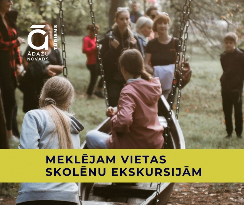 Meklējam vietas skolēnu ekskursijām