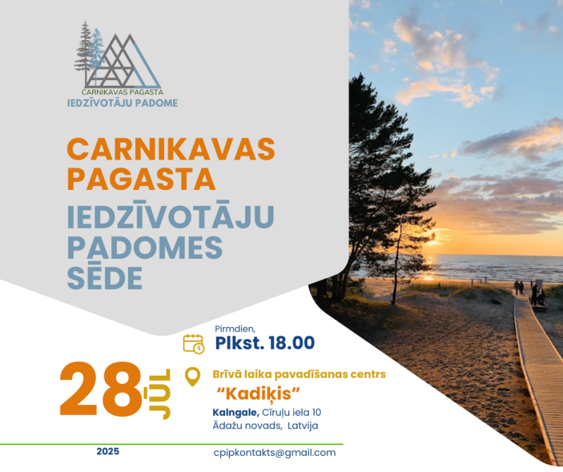 Carnikavas pagasta iedzīvotāju padomes sēde