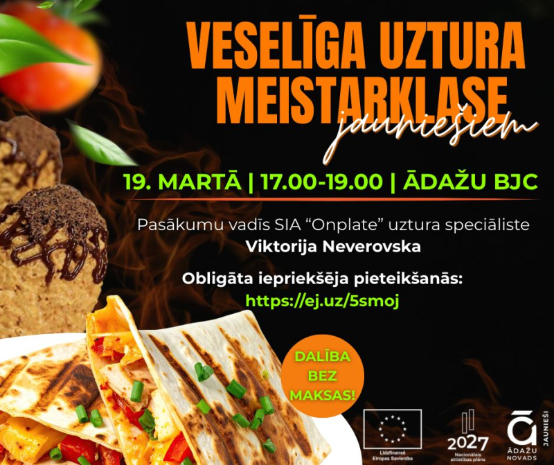 Veselīga uztura meistarklase, Ādaži