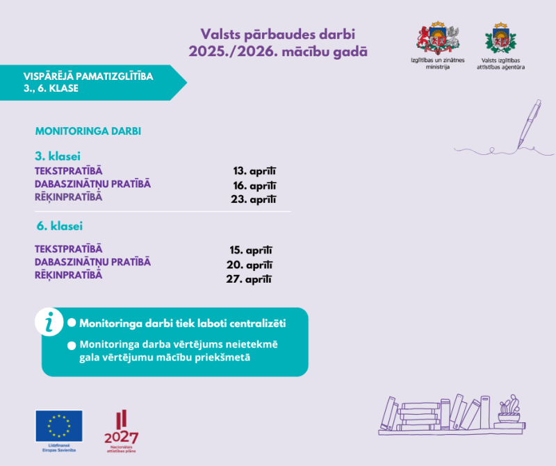 pārbaudes darbi - pamatizglītība 2