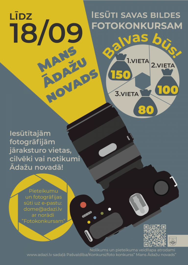 Turpinās fotokonkurss “Mans Ādažu novads 2022”