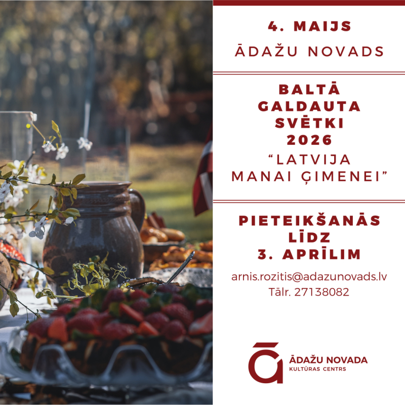 Baltā galdauta svētki 2026