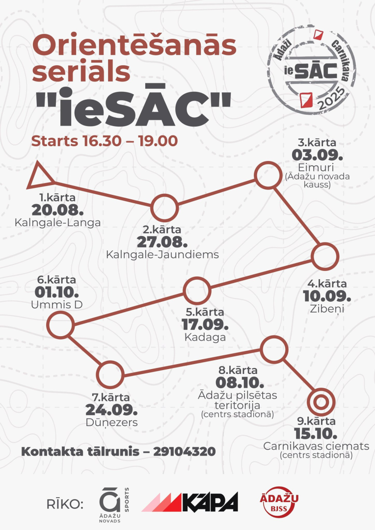 iesāc orientēšanās seriāls