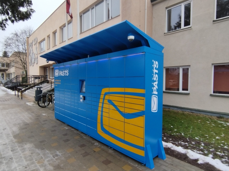 Carnikavā uzstādīts jauns pakomāts