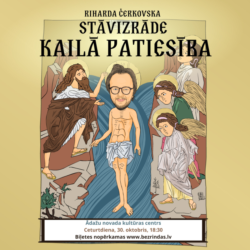 Riharda Čerkovska stāvizrāde "Kailā patiesība"