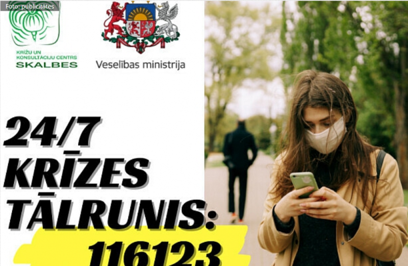 Jauns krīzes tālruņa numurs