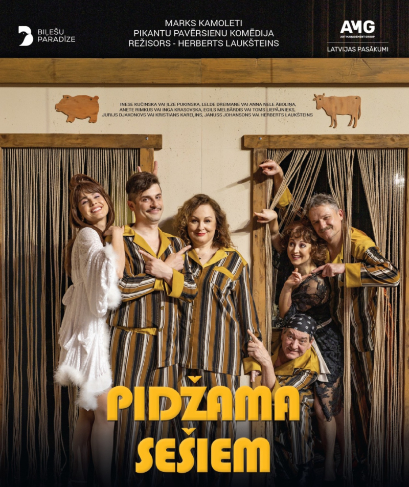 izrāde - pidžama sešiem