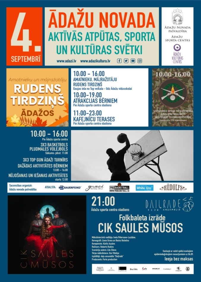 sporta svetku plakats