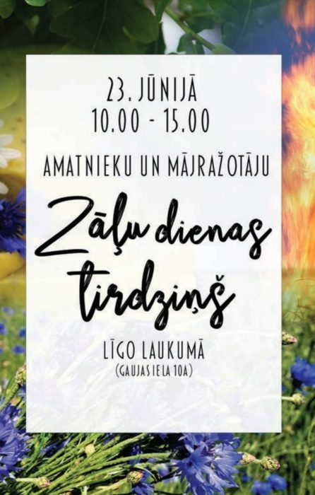 zāļu tirgus afiša