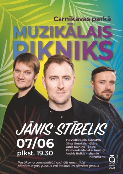 Jānis Stībelis, muzikālais pikniks Carnikava