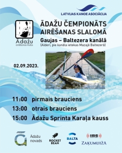 Ādažu čempionāts airēšanas slalomā