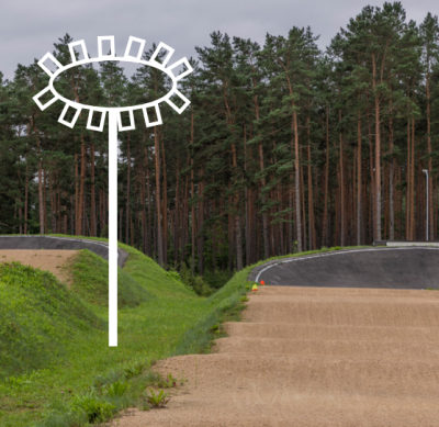 bmx izgaismo