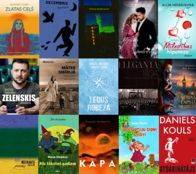 Jaunākās grāmatas Carnikavas bibliotēkā februārī