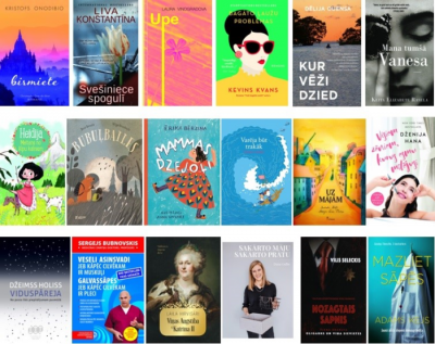 Jaunu grāmatu piedāvājums Ādažu bibliotēkā maijā