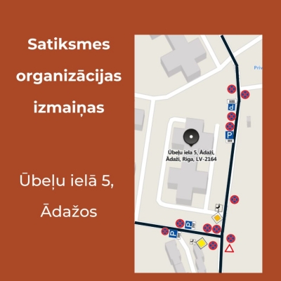 Karte ar izmaiņām