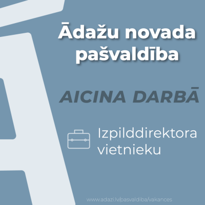 aicina darbā plakāts