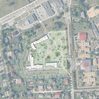 Paziņojums par nekustamā īpašuma “Jaunparks”, Ādažos, lokālplānojuma  pilnveidotās redakcijas publisko apspriešanu. Publiskās apspriešanas sanāksme notiks 27.aprīlī