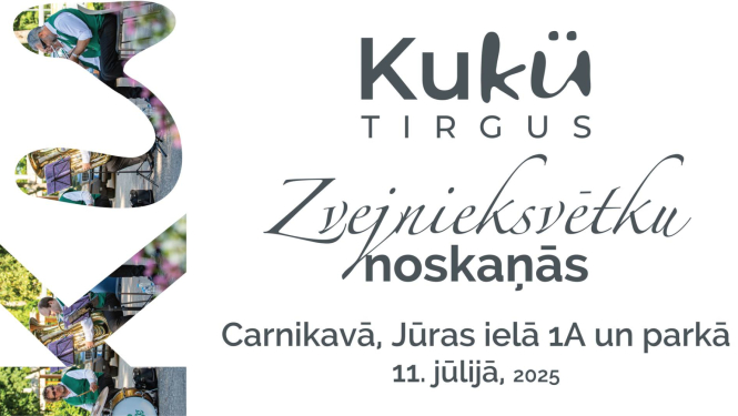 KuKü Tirgus Zvejnieksvētku noskaņās