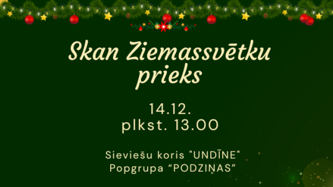 skan Ziemassvētku prieks