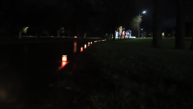 FOTO: Novads rotājas svētku rotās