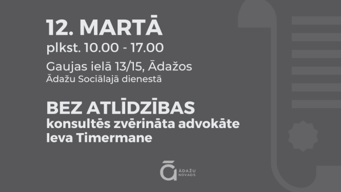 bezmaksas konsultācijas, zvērināta advokāte Ieva Timermane