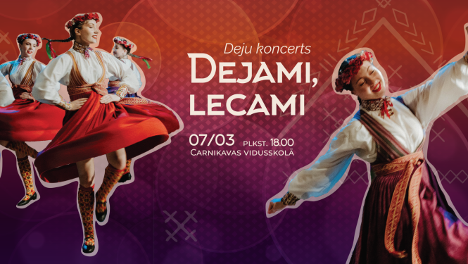 Deju koncerts Dejami, lecami