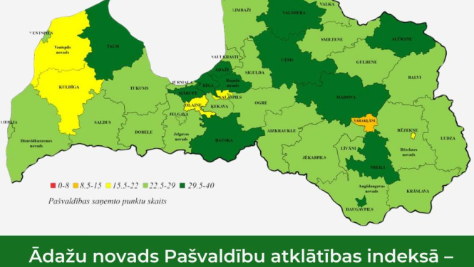 Latvijas kartes kontūra