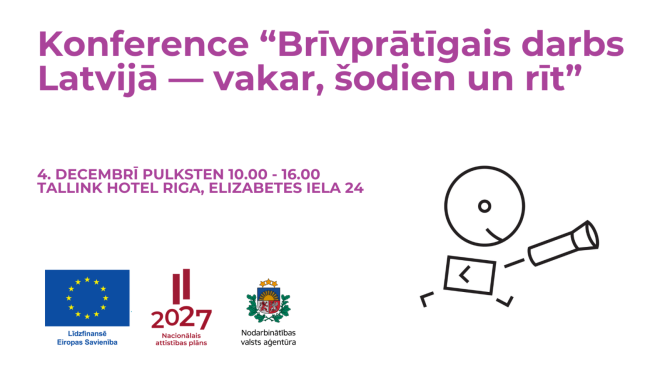 konference - brīvprātīgais darbs