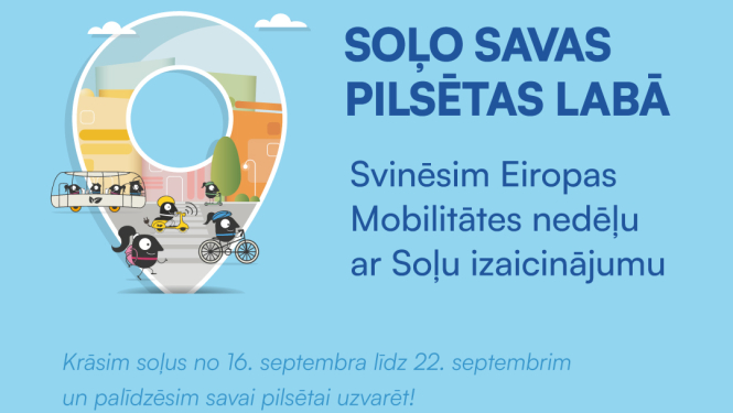 soļo savas pilsētas labā