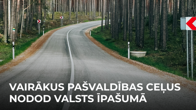 ceļu nodošana valstij