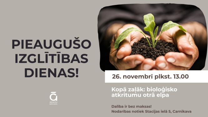 Kopā zaļāk - pieaugušo izglītības dienas