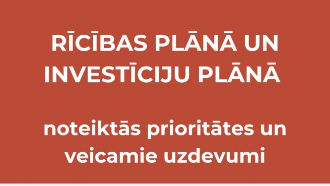 Attīstības programmas Rīcības un investīciju plāns, infografika