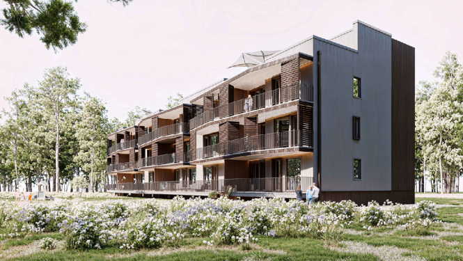 Baltkrastu iela 12, Baltezers