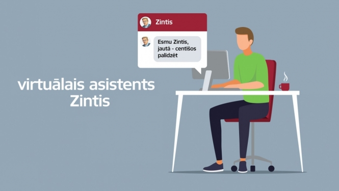 virtuālais asistents Zintis, čatbots