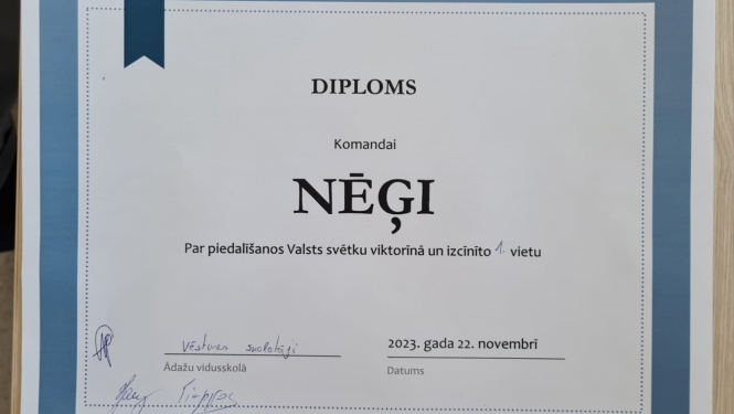 vest skol diplom