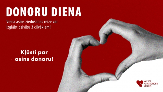 Donoru diena Ādažos, ziedo asinis
