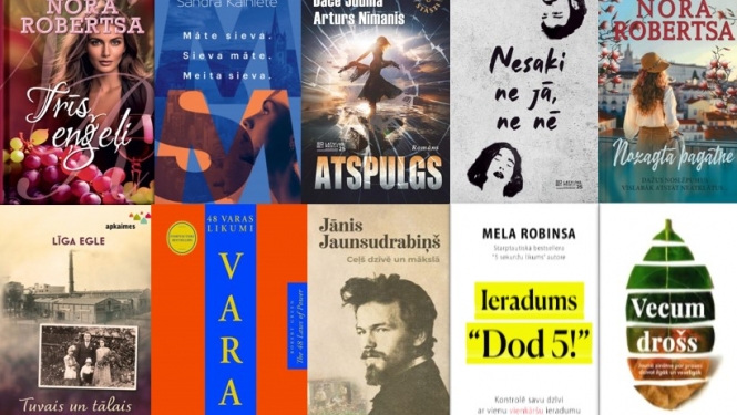 jaunāko grāmatu piedāvājums septembrī, Carnikavas bibliotēka, 2024