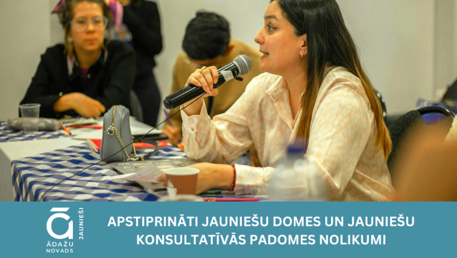 apstuprināti jauniešu domes un konsultatīvās padomes nolikumi