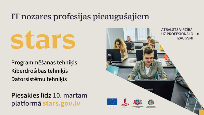 IT nozares profesijas pieaugušajiem