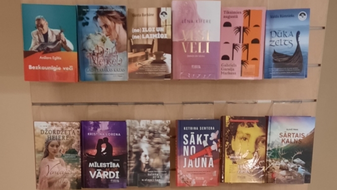 Jaunākās grāmatas Carnikavas bibliotēkā, oktobris 2024