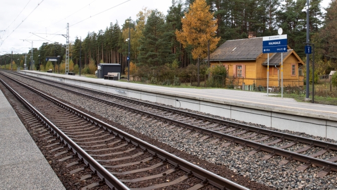 Stacija Kalngale, modernizēta