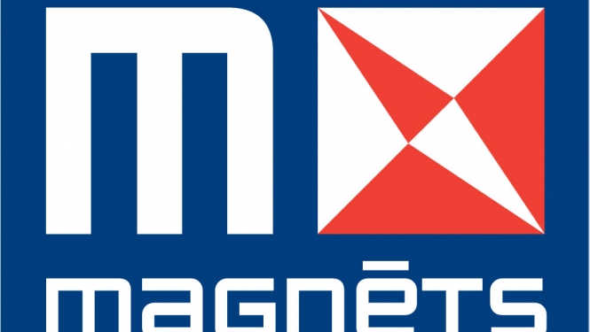 magnēts, orientēšanās sacensības, logo