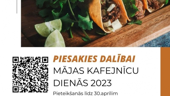 Piesakies Ādažu novada “Mājas kafejnīcu dienām 2023”