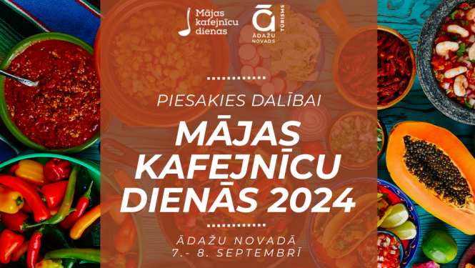 Mājas kafejnīcu dienas 2024