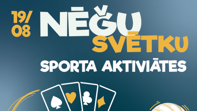 NĒĢU SVĒTKU sporta aktivitātes