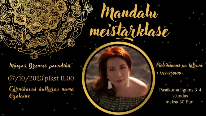 Maigas Brences meistarklase